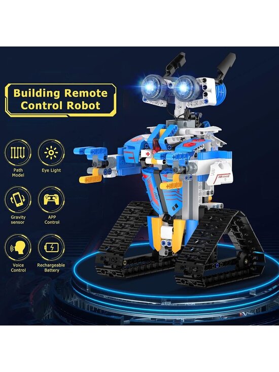 Amazon.com: Henoda Robot Toys for 8-16 Year Old Boys Girls  15049 Boys Girls APP or Remote Control Science Programmable Building Block Robot